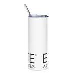 Elevate Stainless Steel Tumbler - White