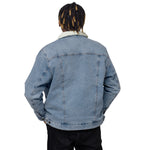 Elevate Unisex Denim Sherpa Jacket