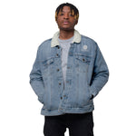 Elevate Unisex Denim Sherpa Jacket